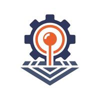 Creative and Elegant Minimalistic Logo Design for Technology and Software Company vector