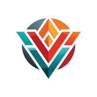Creative and Elegant Minimalistic Logo Design for Technology and Software Company vector