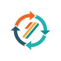 Creative and Elegant Minimalistic Logo Design for Technology and Software Company vector