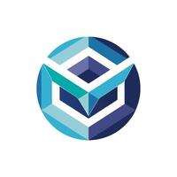 Creative and Elegant Minimalistic Logo Design for Technology and Software Company vector