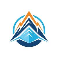 Creative and Elegant Minimalistic Logo Design for Technology and Software Company vector
