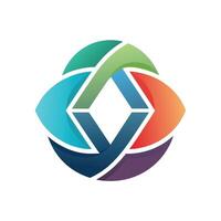 Creative and Elegant Minimalistic Logo Design for Technology and Software Company vector