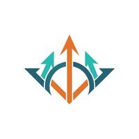 Creative and Elegant Minimalistic Logo Design for Technology and Software Company vector