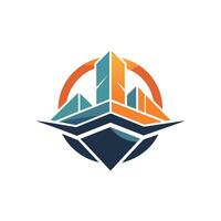 Creative and Elegant Minimalistic Logo Design for Technology and Software Company vector