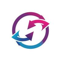 Creative and Elegant Minimalistic Logo Design for Technology and Software Company vector