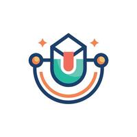 Creative and Elegant Minimalistic Logo Design for Technology and Software Company vector