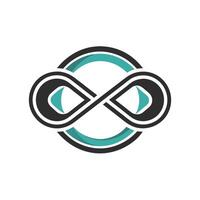 Creative and Elegant Minimalistic Logo Design for Technology and Software Company vector