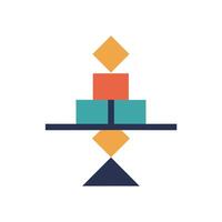 Creative and Elegant Minimalistic Logo Design for Technology and Software Company vector