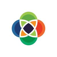 Creative and Elegant Minimalistic Logo Design for Technology and Software Company vector