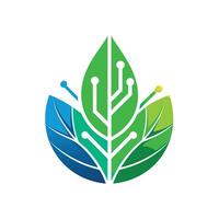 Creative and Elegant Minimalistic Logo Design for Technology and Software Company vector
