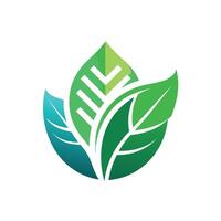 Creative and Elegant Minimalistic Logo Design for Technology and Software Company vector