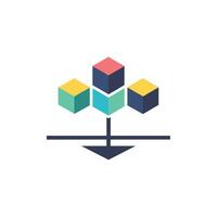 Creative and Elegant Minimalistic Logo Design for Technology and Software Company vector