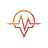 Creative and Elegant Minimalistic Logo Design for Technology and Software Company vector