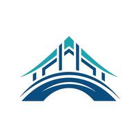 Creative and Elegant Minimalistic Logo Design for Technology and Software Company vector