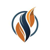 Creative and Elegant Minimalistic Logo Design for Technology and Software Company vector