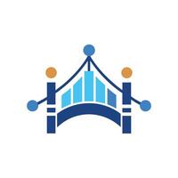 Creative and Elegant Minimalistic Logo Design for Technology and Software Company vector
