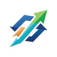Creative and Elegant Minimalistic Logo Design for Technology and Software Company vector