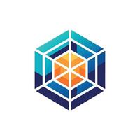 Creative and Elegant Minimalistic Logo Design for Technology and Software Company vector