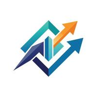 Creative and Elegant Minimalistic Logo Design for Technology and Software Company vector