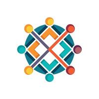 Creative and Elegant Minimalistic Logo Design for Technology and Software Company vector