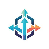 Creative and Elegant Minimalistic Logo Design for Technology and Software Company vector
