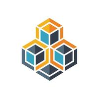 Creative and Elegant Minimalistic Logo Design for Technology and Software Company vector