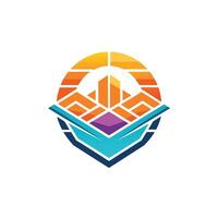 Creative and Elegant Minimalistic Logo Design for Technology and Software Company vector