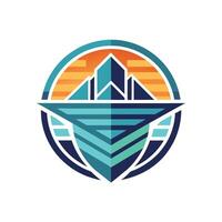 Creative and Elegant Minimalistic Logo Design for Technology and Software Company vector