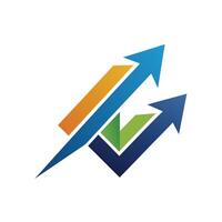 Creative and Elegant Minimalistic Logo Design for Technology and Software Company vector