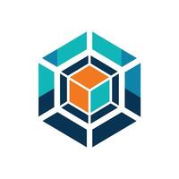 Creative and Elegant Minimalistic Logo Design for Technology and Software Company vector