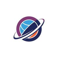 Creative and Elegant Minimalistic Logo Design for Technology and Software Company vector