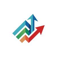 Creative and Elegant Minimalistic Logo Design for Technology and Software Company vector