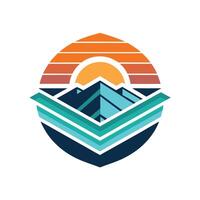 Creative and Elegant Minimalistic Logo Design for Technology and Software Company vector
