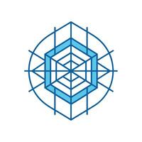 Creative and Elegant Minimalistic Logo Design for Technology and Software Company vector