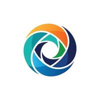 Creative and Elegant Minimalistic Logo Design for Technology and Software Company vector