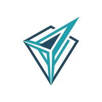 Creative and Elegant Minimalistic Logo Design for Technology and Software Company vector
