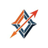 Creative and Elegant Minimalistic Logo Design for Technology and Software Company vector
