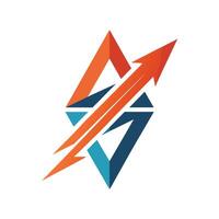 Creative and Elegant Minimalistic Logo Design for Technology and Software Company vector