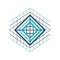Creative and Elegant Minimalistic Logo Design for Technology and Software Company vector