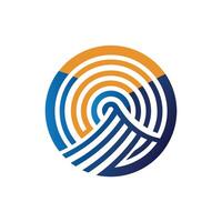 Creative and Elegant Minimalistic Logo Design for Technology and Software Company vector