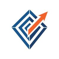 Creative and Elegant Minimalistic Logo Design for Technology and Software Company vector