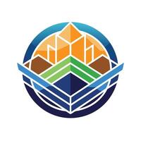 Creative and Elegant Minimalistic Logo Design for Technology and Software Company vector