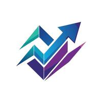 Creative and Elegant Minimalistic Logo Design for Technology and Software Company vector