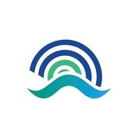 Creative and Elegant Minimalistic Logo Design for Technology and Software Company vector