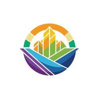 Creative and Elegant Minimalistic Logo Design for Technology and Software Company vector