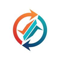 Creative and Elegant Minimalistic Logo Design for Technology and Software Company vector