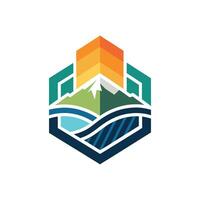 Creative and Elegant Minimalistic Logo Design for Technology and Software Company vector