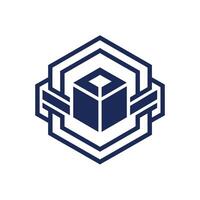 Creative and Elegant Minimalistic Logo Design for Technology and Software Company vector