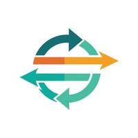 Creative and Elegant Minimalistic Logo Design for Technology and Software Company vector
