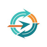 Creative and Elegant Minimalistic Logo Design for Technology and Software Company vector